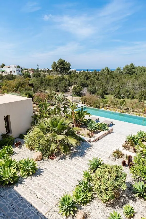 Sant Antoni de Portmany Lavish Ibizan Villa Beautiful Gardens Villa Izarra Private Pool Wonderful Country Views San Jose ספרד