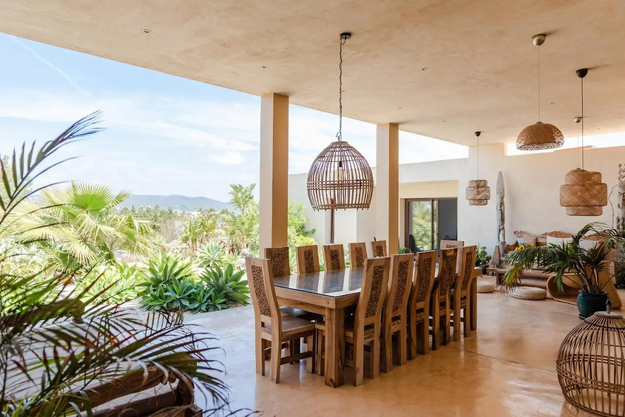 Sant Antoni de Portmany Lavish Ibizan Villa Beautiful Gardens Villa Izarra Private Pool Wonderful Country Views San Jose ספרד